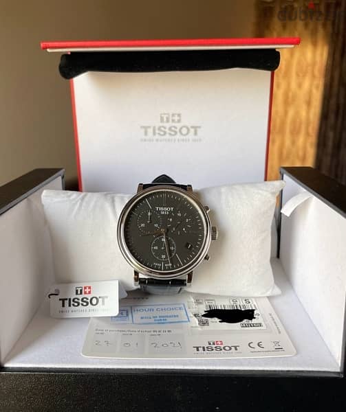 Tissot Carson Premium Chronograph - ساعة تيسوت كارسون 1