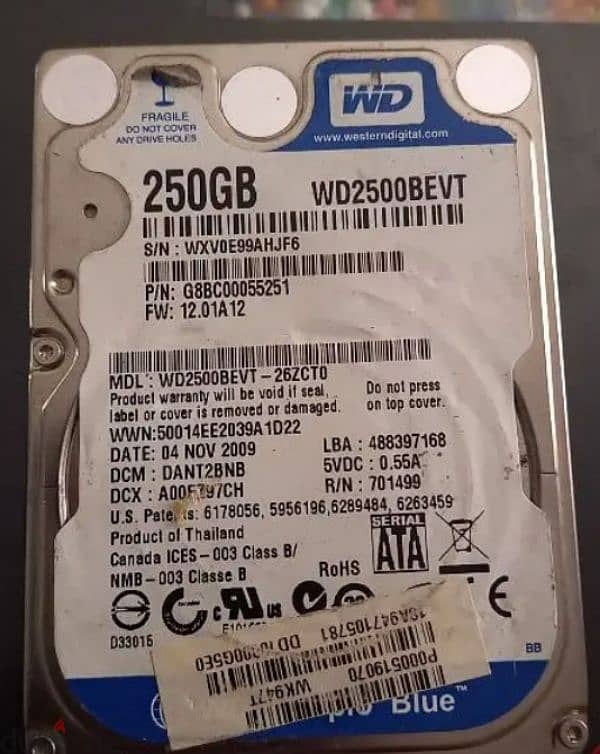 هارد ديسك 1TB& 2TB  واكسسوارات كمبيوتر 4