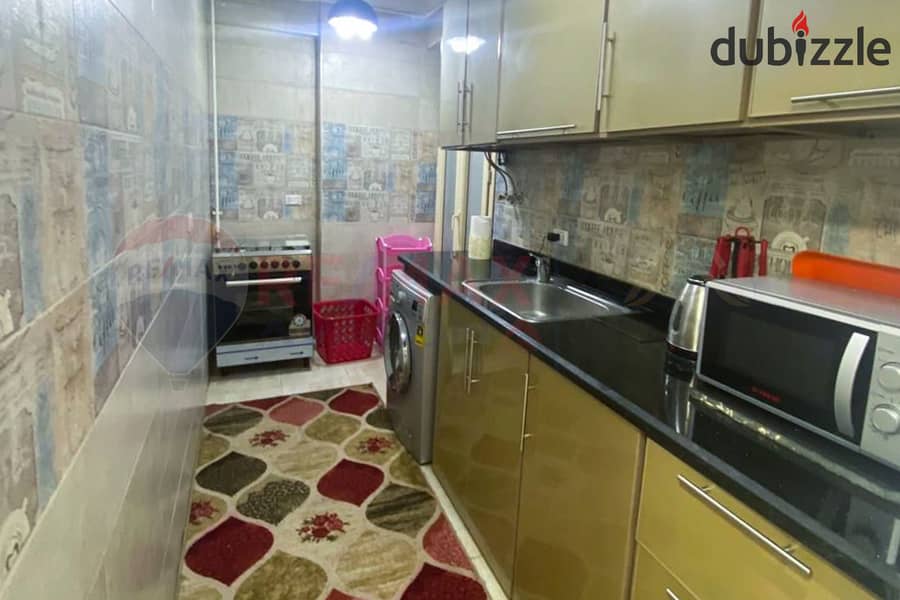 Luxury furnished apartment for rent 130 m Al Shatby (Port said st. ) 2