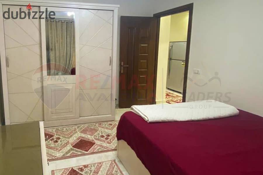 Luxury furnished apartment for rent 130 m Al Shatby (Port said st. ) 8