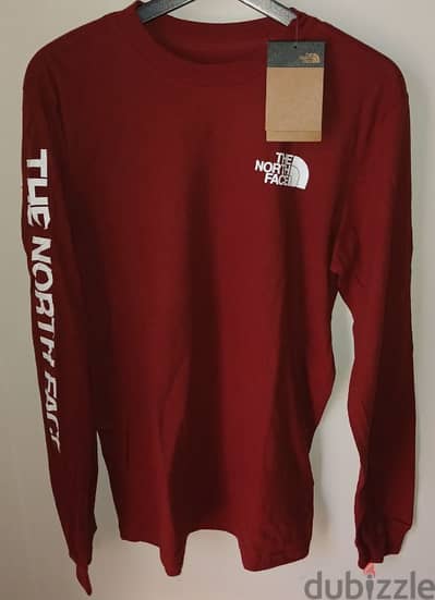 North Face Men's Tshirt Longsleeve Size S New