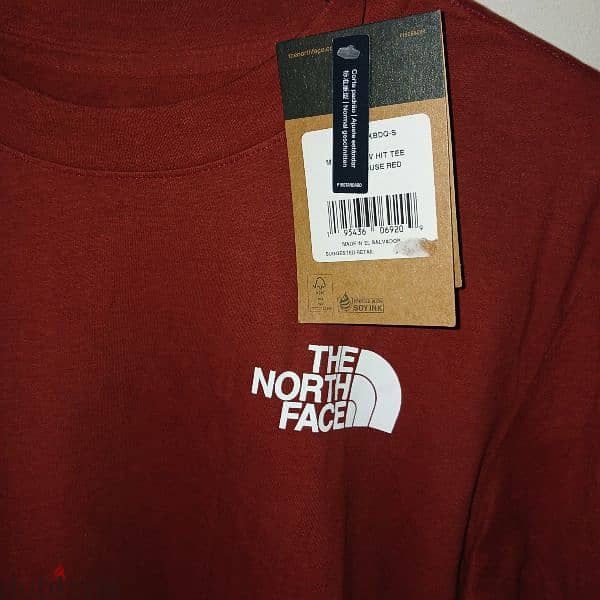 North Face Men's Tshirt Longsleeve Size S New 3