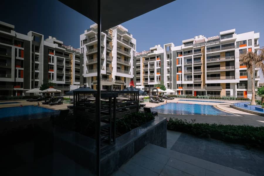 3 bedroom apartment for sale with VIP view in the most upscale compound in the Fifth Settlement 10