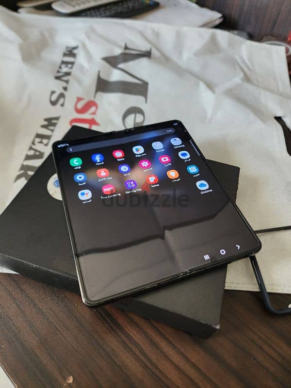 Samsung galaxy Z Fold 4 خطين متاح بدل 1