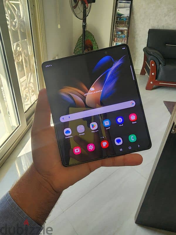 Samsung galaxy Z Fold 4 خطين متاح بدل 3