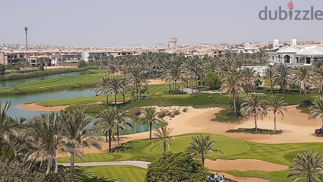 شقة 450م علي الجولف البحيرات قطامية ديونز Flat On Golf Katameya Dunes 1