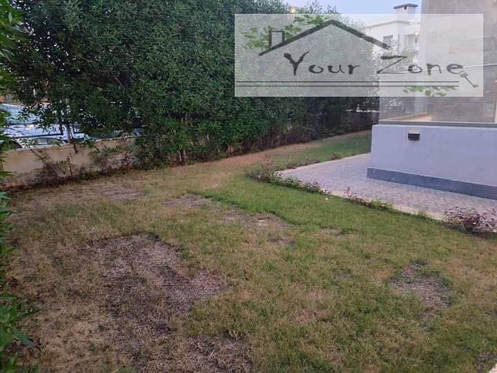 Ground floor apartment for rent in Zayed Dunes Compound with garden 6