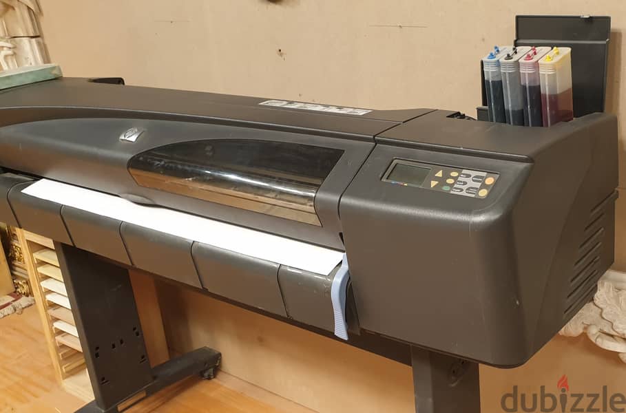 بلوتر plotter hp designjet 800 4