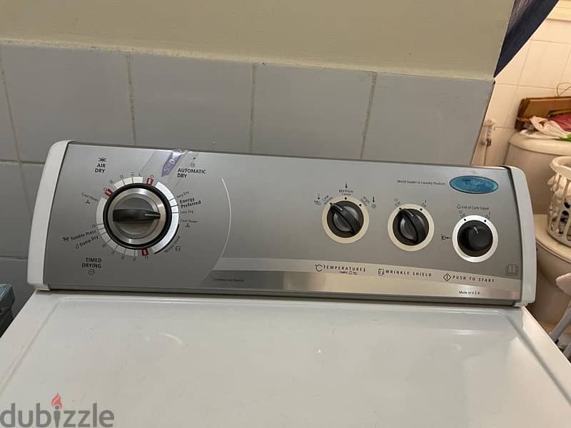 whirlpool dryer 1