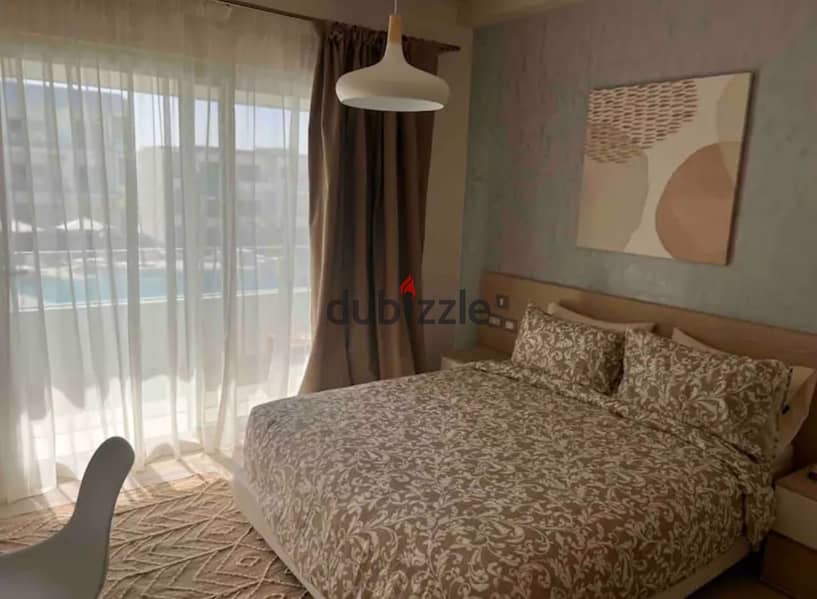 Hotel apartment with Garden Resale Furnished Morden in Fouka Bay Compound 8