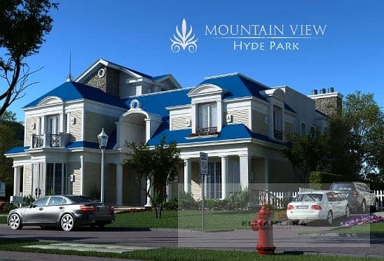 Villa in Mountain View ICity Compound, October  This villa is located in a large compound featuring extensive parks and a four-dimensional design . 10