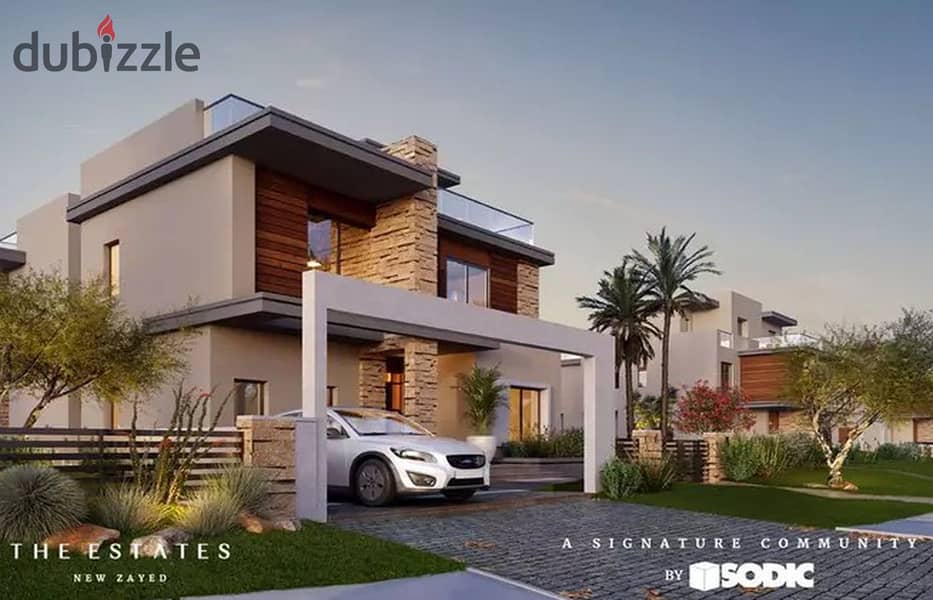 شقة متشطبة فى ذا إستيتس ريزيدنس من سوديك فى قلب نيو زايد بسعر مميز The Estates Residence Sodic 7