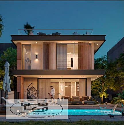 Stand alone villa for sale in PX Palm Hills, October Pyramids View 1