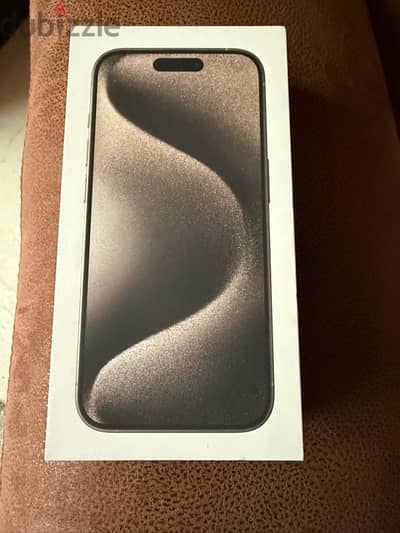 Iphone 15 pro 256GB Natural Titanium