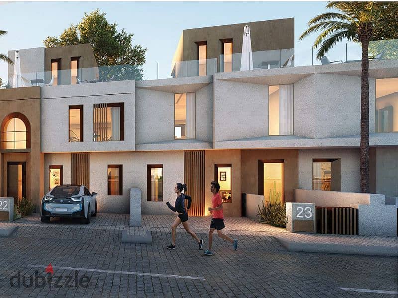 Townhouse for sale in VYE Sheikh Zayed Compound with the lowest down payment and installments - VYE Sheikh Zayed 1