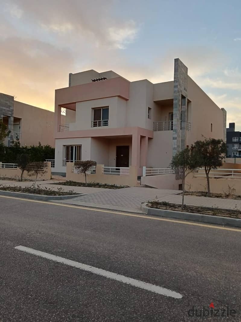 Villa for sale in Grand Heights Compound, semi-finished 2