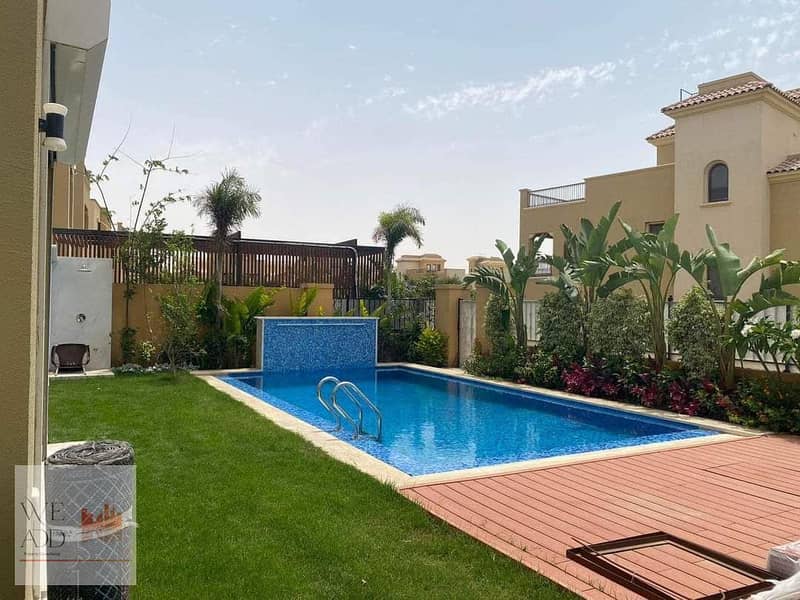 At a cash price, a bargain. Book a very special independent villa of 175 square meters in The Butterfly Compound next to Madinaty in New Cairo. 22