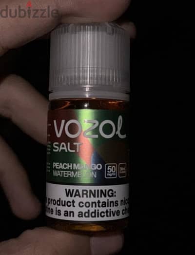 vozol peach mango watermelon 50 nic