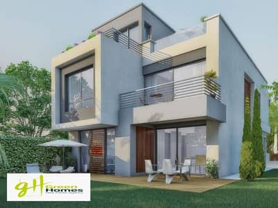 Separate Villa Type A for sale with best location on compound with attractive price at Palm Hills New Cairo