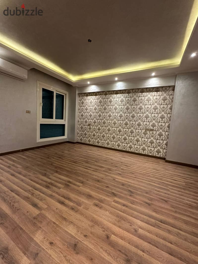 170 sqm apartment (immediate delivery) with air conditioners + kitchen for beef in a compound in the heart of the Administrative Capital 2