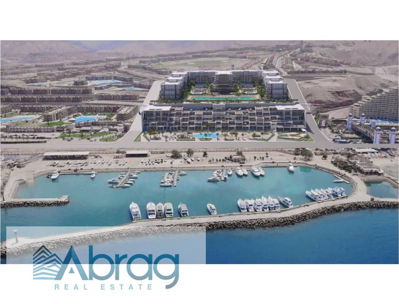 Chalet sea view For sale in Marina Hills Resort - Ain El Sokhna 1