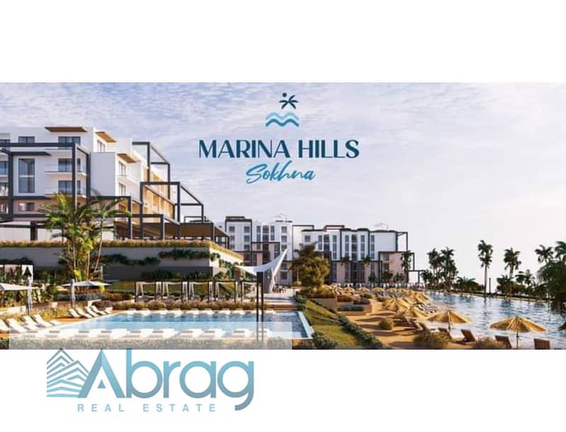 Chalet sea view For sale in Marina Hills Resort - Ain El Sokhna 2