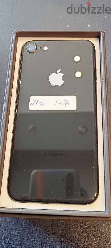 i phone 8 64g black 100%