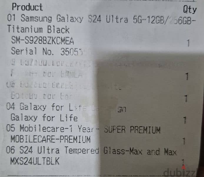 Brand New Samsung S24 Ultra 256GB Titanium Black - Sealed 2