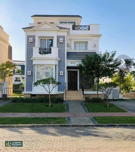 فيلا  400م  [5 غرف]بسعر اللونش و تقسيط على 9 سنين على الطريق الدائري في أكتوبر  Mountain view kingsway 6