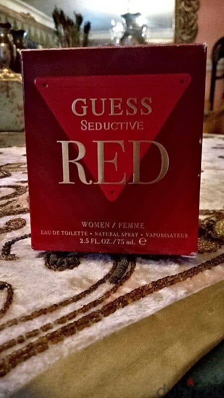 من كندا عطر المشاهير و النجوم GUESS SED RED أصلي فائق الأنوثة خصم50% 2