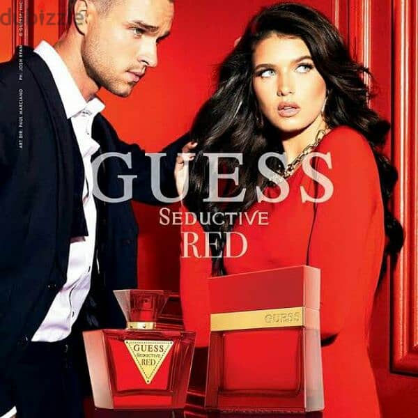 من كندا عطر المشاهير و النجوم GUESS SED RED أصلي فائق الأنوثة خصم50% 4