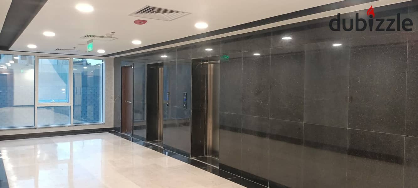 100 sqm office for rent at the lowest rental price in Trivium Mall, Sheikh Zayed City, fully finished with air conditioners 14