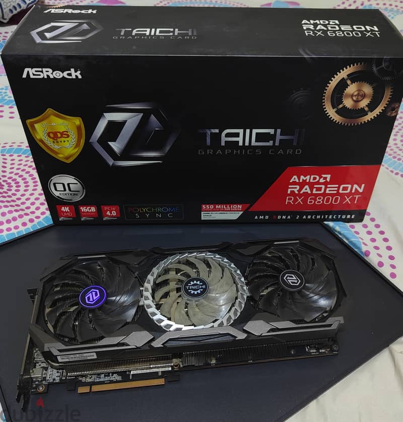 ASRock Radeon RX 6800 XT Taichi - 16gb 7