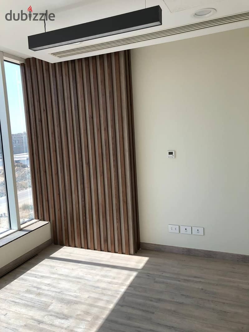 For rent, 47 sqm, office or clinic in Trivium Zayed Mall, next to Capital and Park Street, finished with air conditioners 2