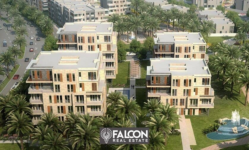 Own a 224m duplex with a garden in front of Cairo Airport in Taj City Compound with 10% down payment and installments over 8 years 15