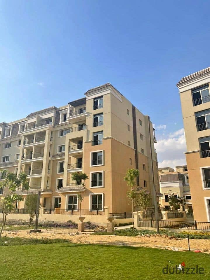 Apartment for sale, 113 square meters, in Sarai Compound, with a down payment of 607 thousand 0