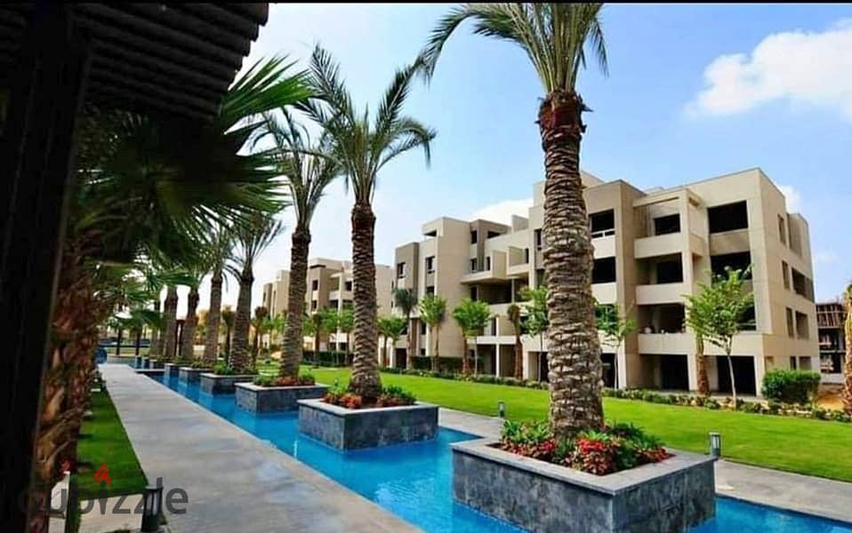 Own your apartment in the most luxurious compounds in Egypt in the first settlement in Swan Lake Hassan Allam Compound 7