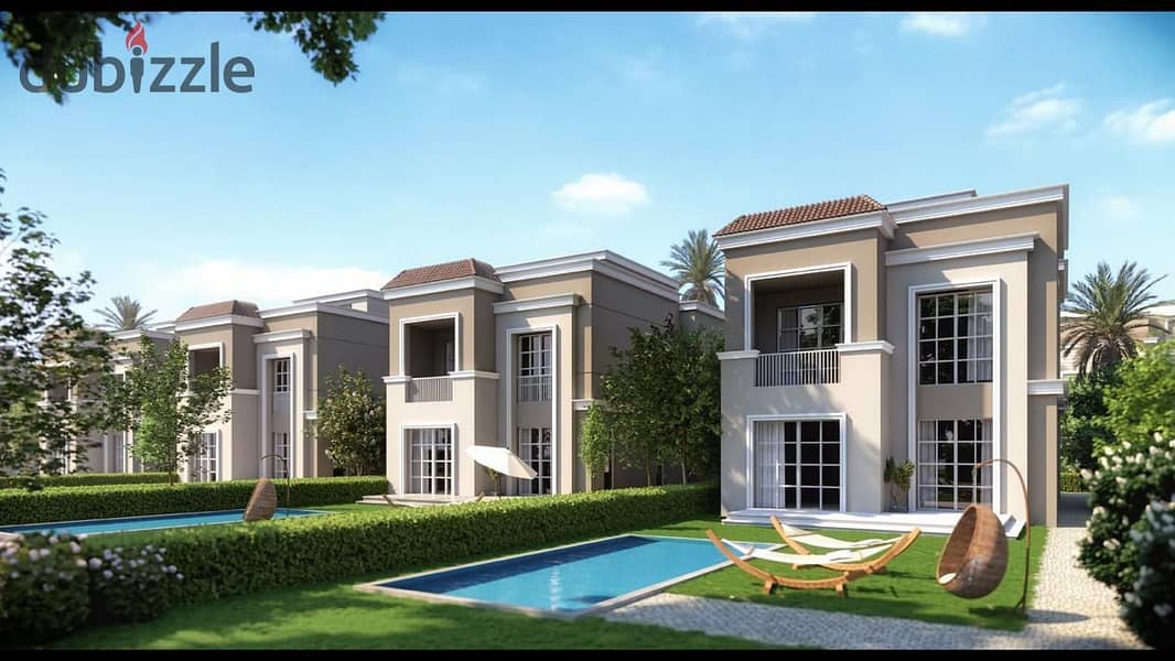 Townhouse for sale with a fantastic design in The Butterfly Compound next to Madinaty, in installments 2