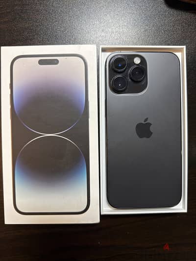 iphone 14 pro max 128GB black