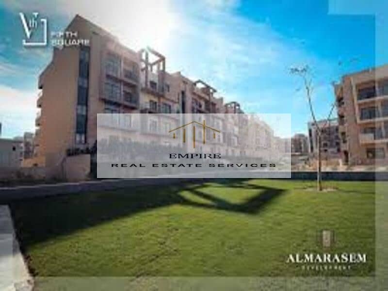 Ground Apartment with Garden 80 M in El Marasem - Least Price in Market - Semi Furnished 7