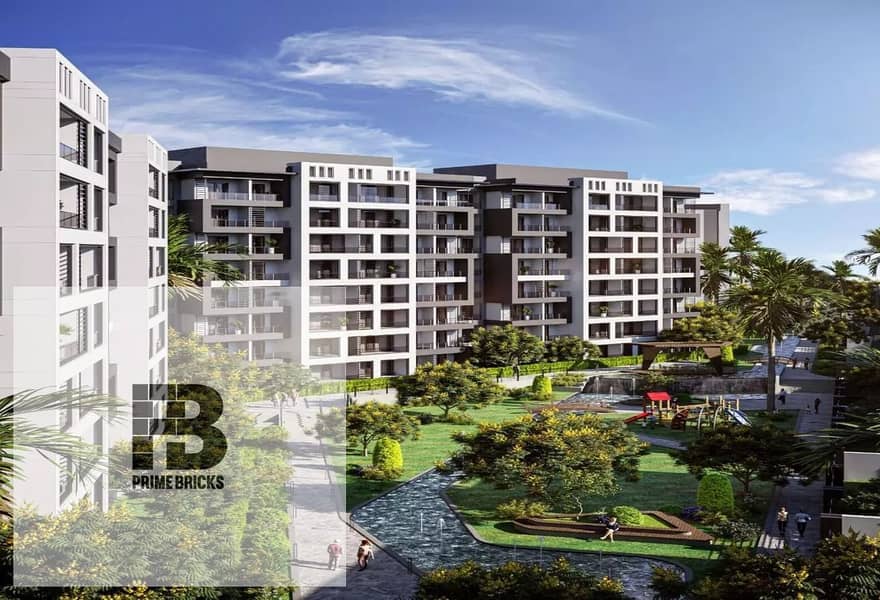 apartment is 120 M R8 project City oval Down payment starts from 10% 1