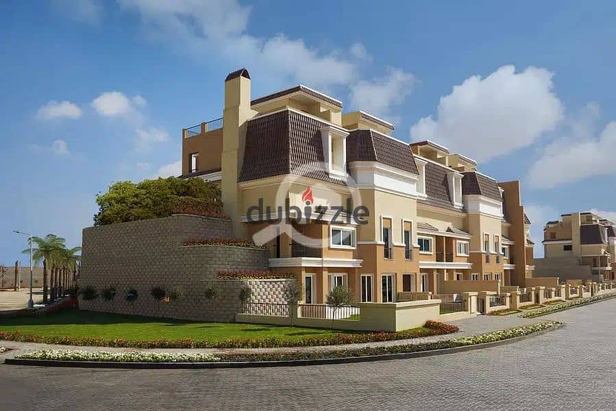 Villa for sale in Rai Valleys phases in Sarai Compound, Fifth Settlement, 206 m + garden and roof, with a 10% down payment and installments over 8 yea 9