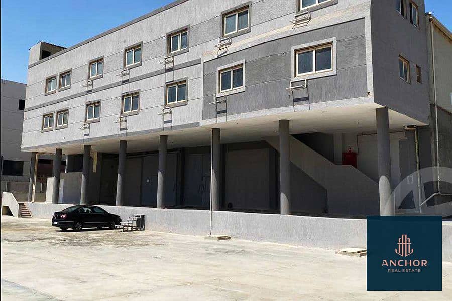 Fully Ready Licensed Factory 6 Floors for sale in industrial zone in Gesr Al Suez 2