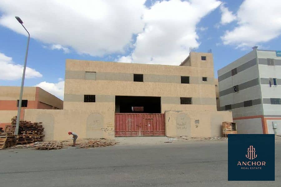 Fully Ready Licensed Factory 6 Floors for sale in industrial zone in Gesr Al Suez 3