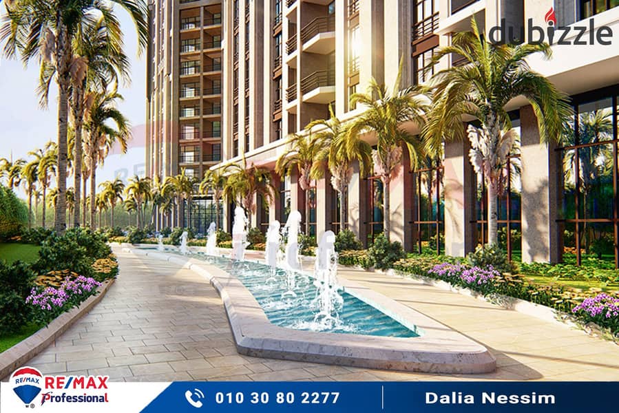 Receive your apartment immediately in Valori with open views directly on Antoniadis Gardens 14