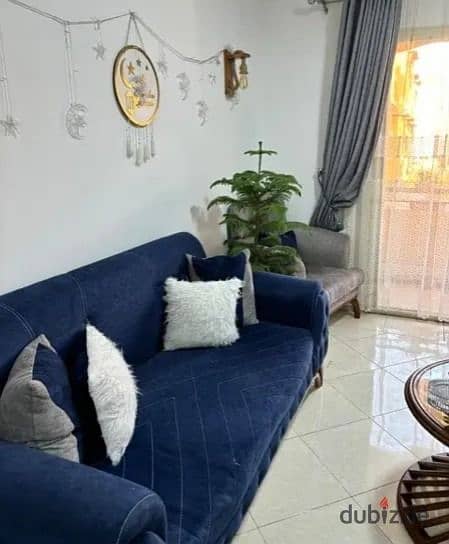 Furnished apartment for rent in Gardenia City Zone 2 in Nasr City 1