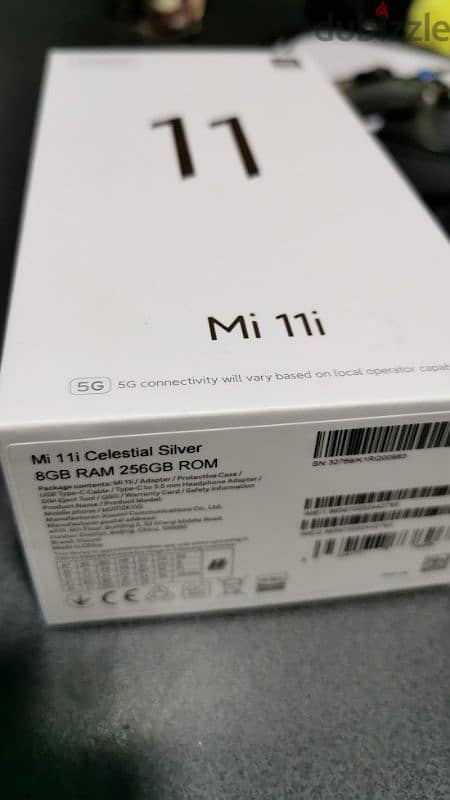 Xiaomi mi 11i 256gb 5G snapdragon 8+8 ram dual sim 0