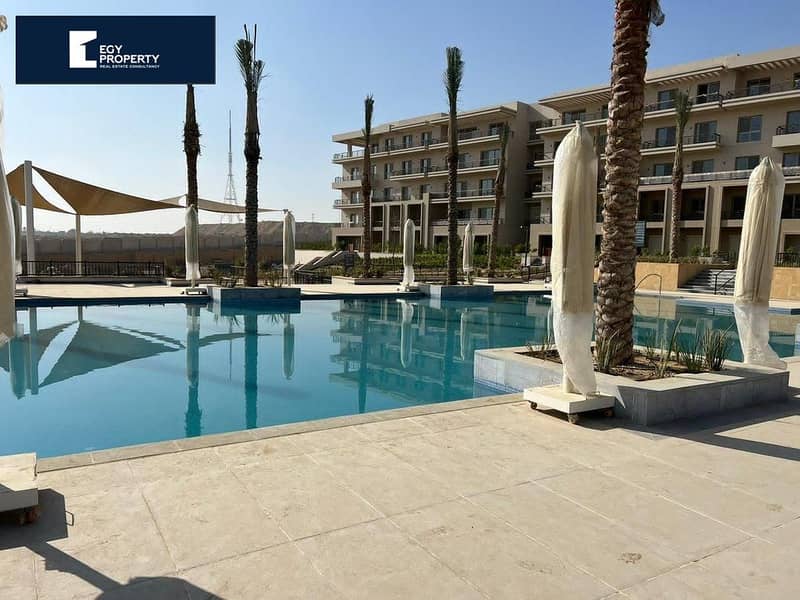 Move in now to your new Fully finished apartment Pool View with 6 years Installments in Uptown Cairo Mokattam 0