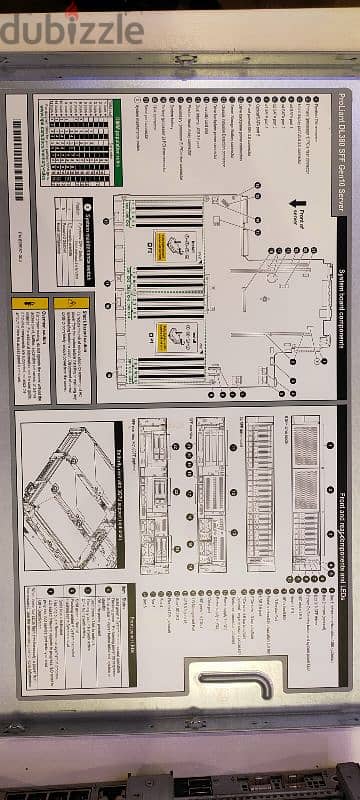 سيرفر HP gen10 dl 380 proliant 3