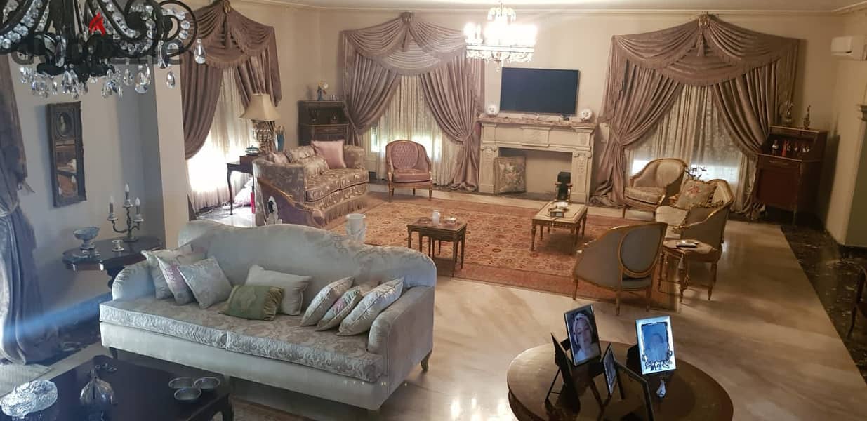 Fully furnished villa for sale With a private swimming pool in Al-Rehab 2 13